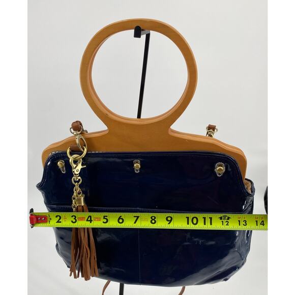 Deesigns by Dee Ocleppo Hilfiger women's Tote Purse Bag Bar blue Convertible - Picture 10 of 10